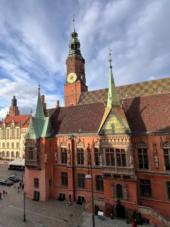 Rynek Market Square Wroclove Tectum Apartments Z Widokiem Na Rynek Breslavia Exterior foto